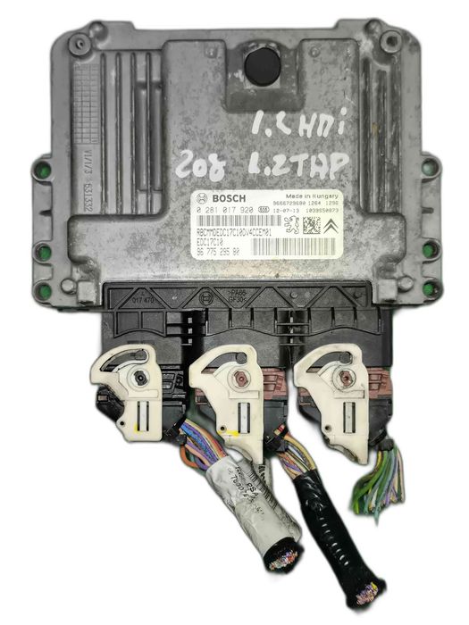 Centralina Motor / ECU PEUGEOT 208 I 1.4 HDi (50 kW / 68 cv) [03.2012 - 12.2019]