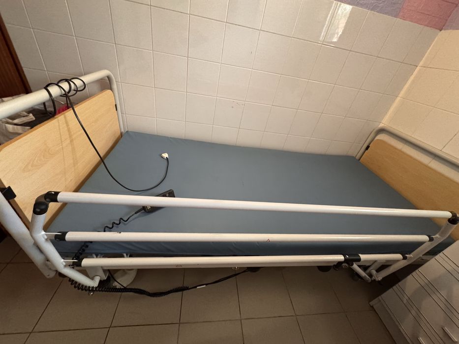 Cama eletrica articulado com colchao