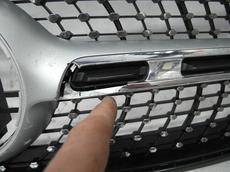 mercedes cla 247 amg diamond bdb grill atrapa