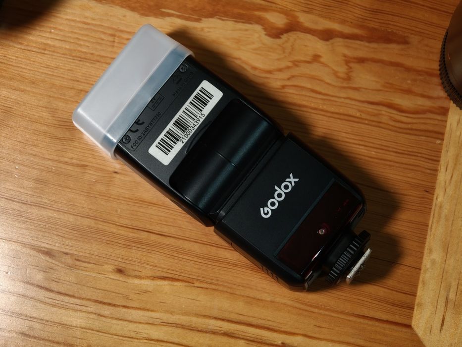 Flash Godox TT350 para Fujifilm