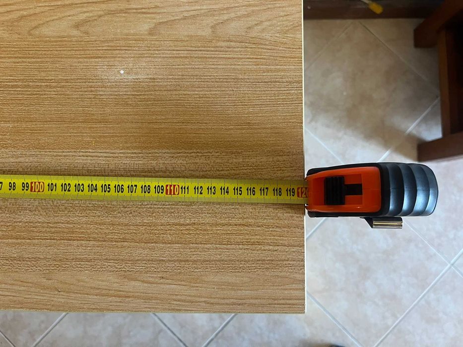 Mesa de Escritório 120 cm Estilo Industrial Moderna