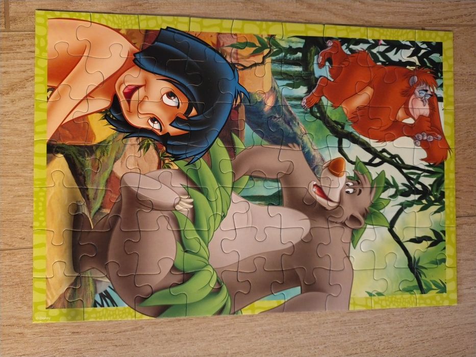 Puzzle Księga dżungli