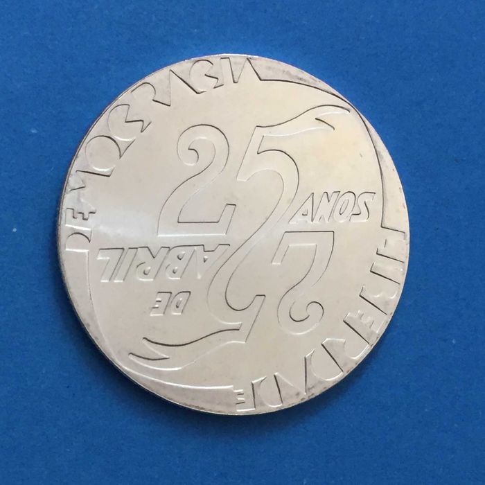 1000 Escudos 1999 25 de ABRIL, prata