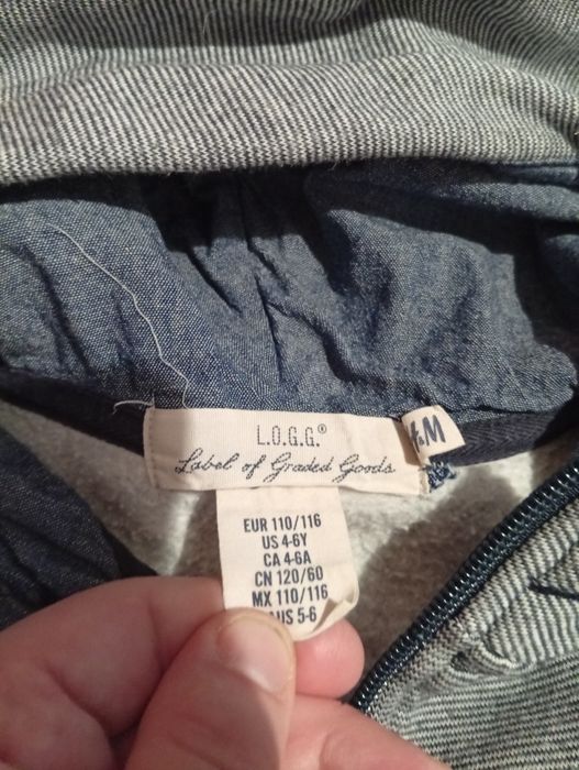 Bluza chłopięca 110-116 rozpinana