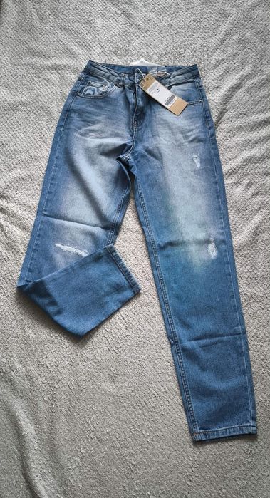 Spodnie jeansowe coccodrillo r. 158 mom fit