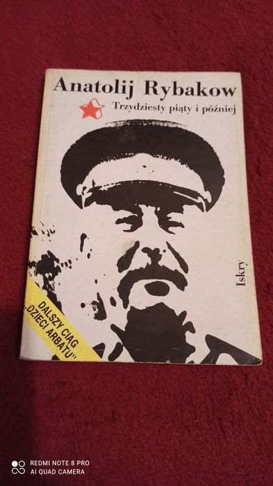 Książka Trzydziesty piąty i później - A. Rybakow