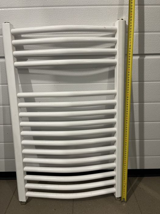 grzejnik łazienkowy drabinkowy – biały