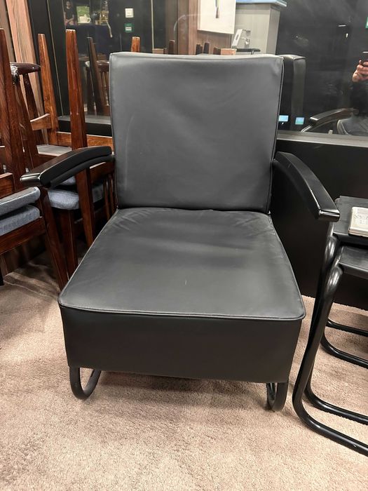 Fotele thonet S411 klubowo-gabinetowe w stylu Bauhaus