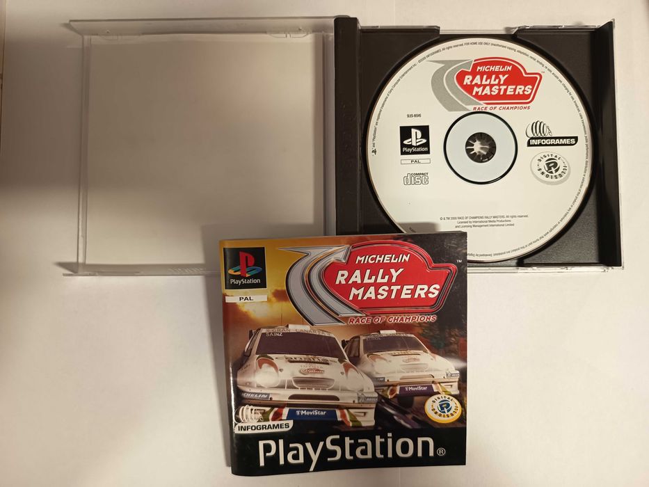 Rally Master PSX PS1 PlayStation 3XA komplet