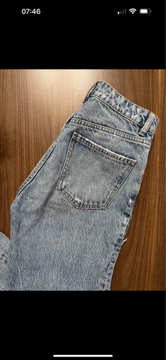 Spodnie dzinsowe zara S boyfriend mom fit