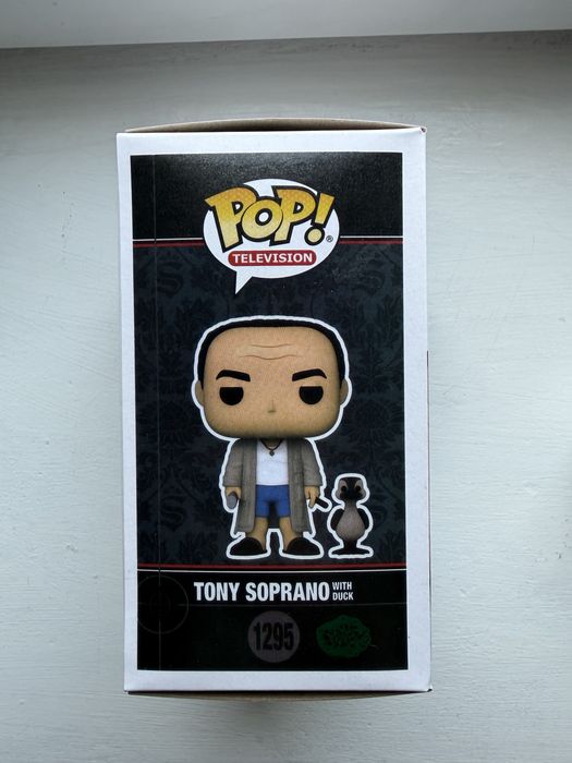 Funko Pop Tony Soprano with duck