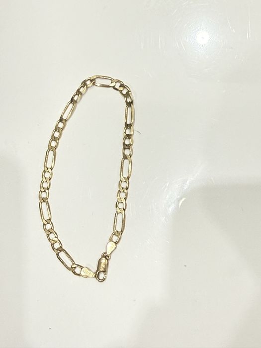 Pulseira de ouro 9 kilates