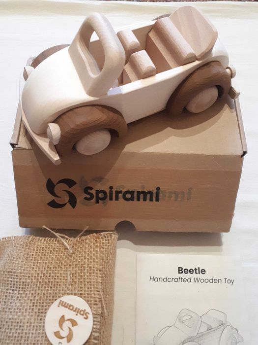 Машина сувенір дерев"яна  Beetle Кабріолет бренд Spirami