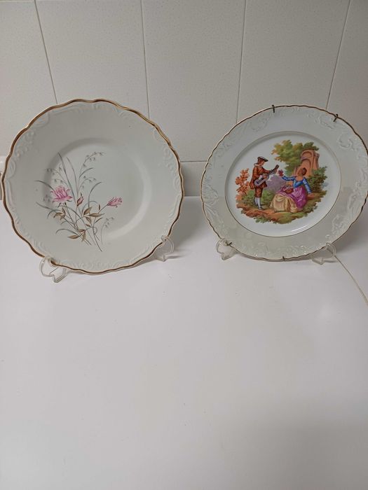 Pratos decorativos 2 unidades