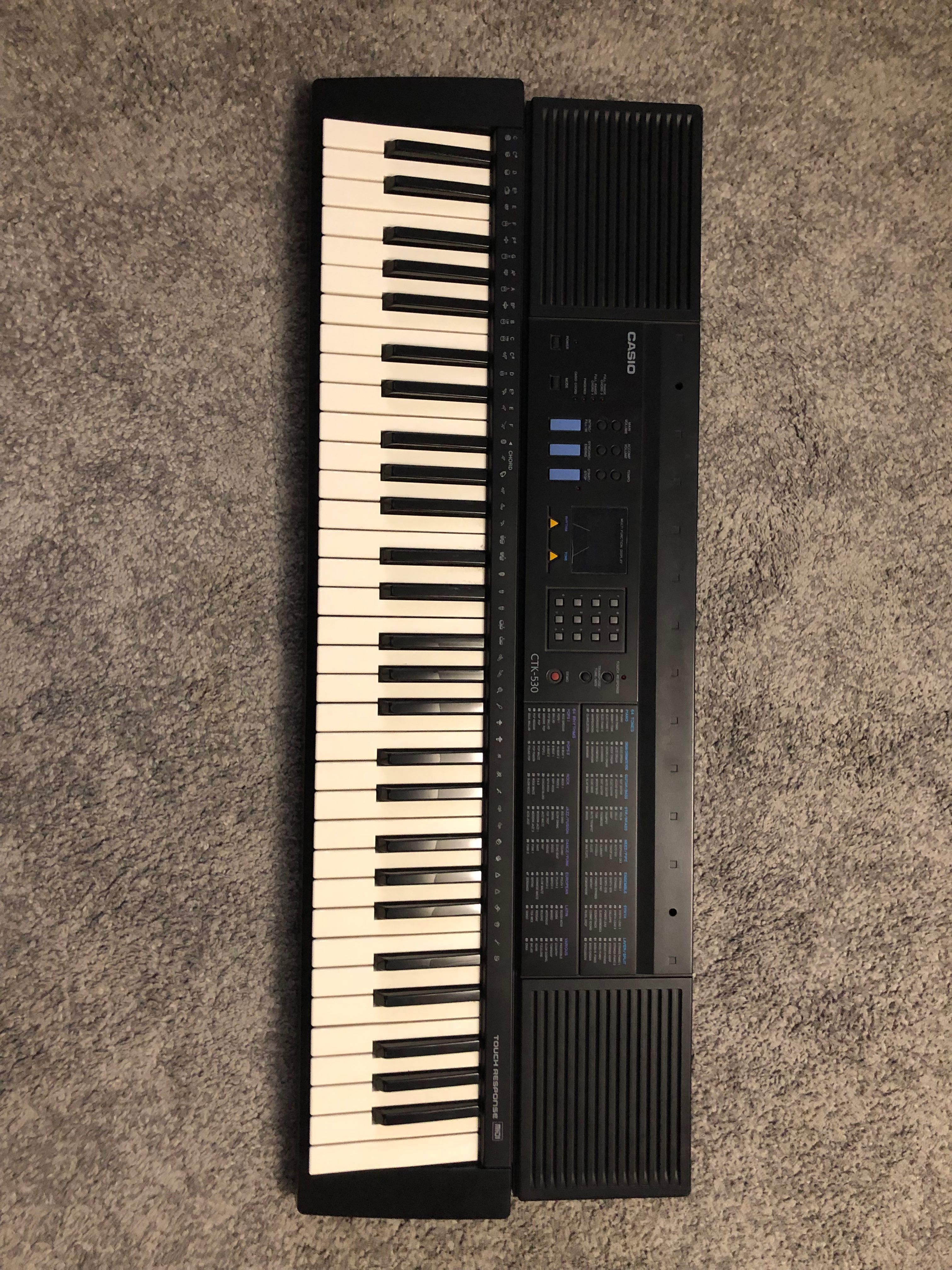 Teclado Piano NOVO Casio CTK 530 Nossa Senhora do Amparo OLX