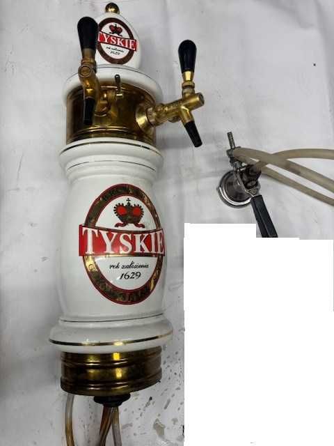 kolumna nalewak do piwa porcelanowa