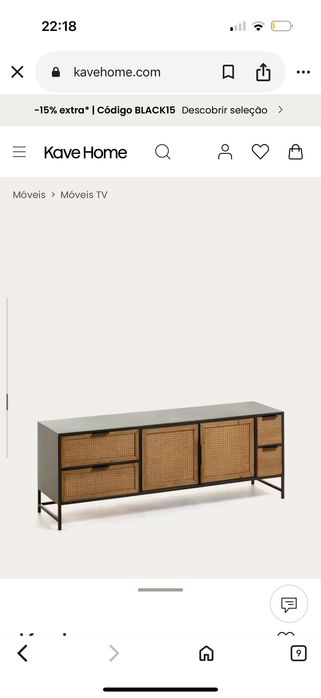 Móvel TV Kave Home