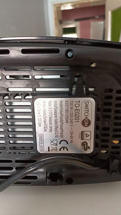 Toster opiekacz switch on