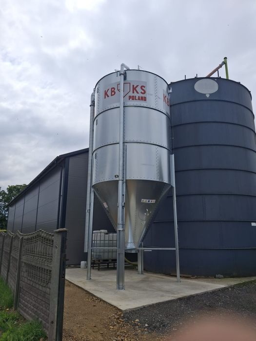 Silos paszowy kslp 230 8ton kbks poland