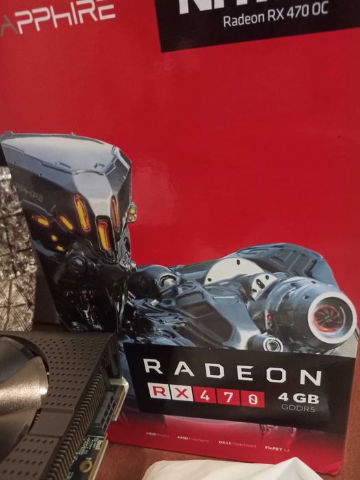 Видеокарта Sapfire RX 470 4Gb GDDR5