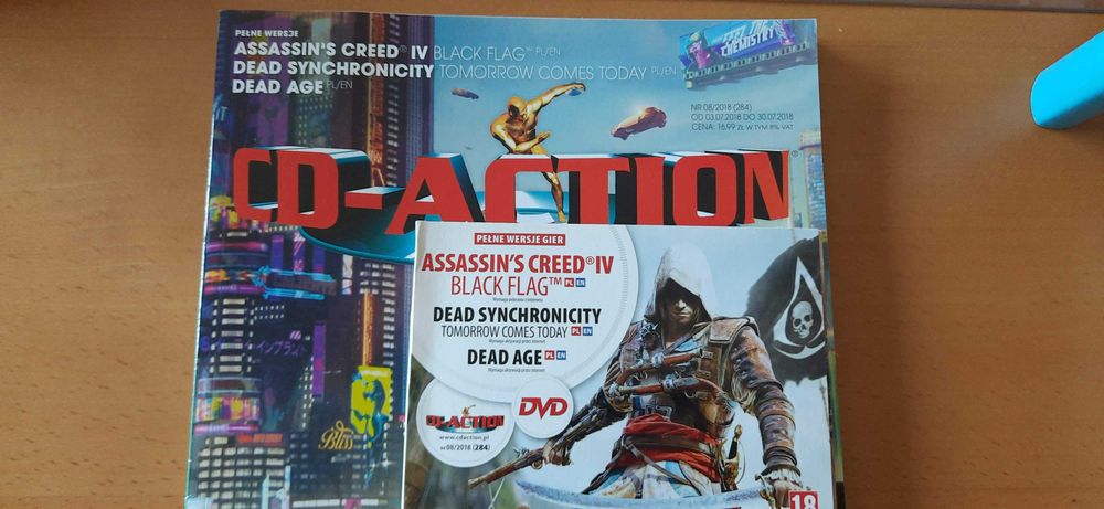 CD-Action numer 289 Shadow Tactics en pl, Monaco pl, Stasis en pl