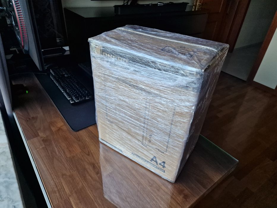 Caixa Mini-ITX Jonsbo A4 Black (APENAS CAIXA)