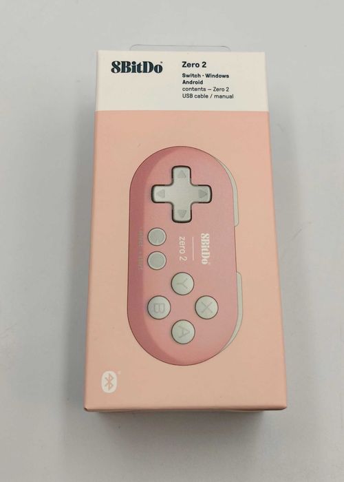 Mini bezprzewodowy pad 8BitDo Zero 2 Switch Windows/Android