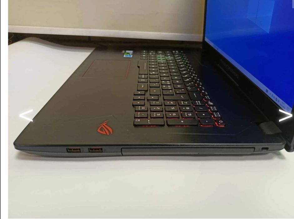 ASUS Rog Strix GL753 GAMING i7 7700HQ GTX 1050Ti + Photoshop