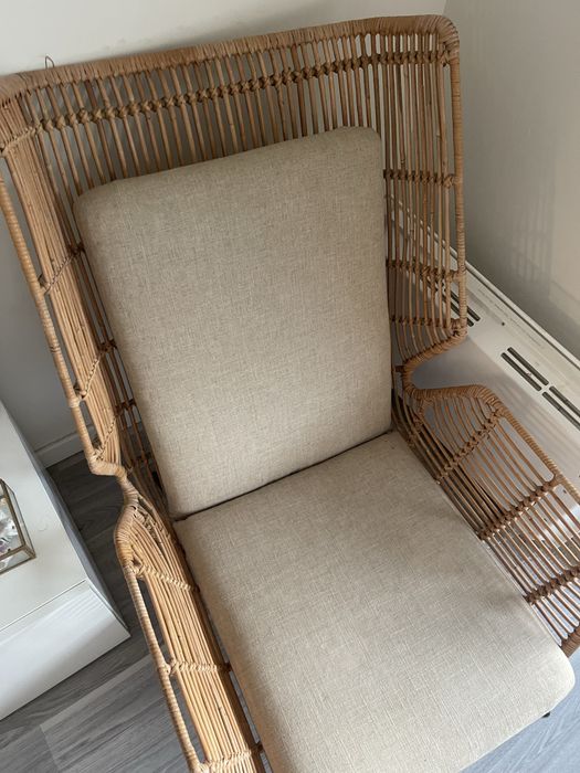 Cadeira rattan la redoute
