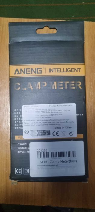 Цифровий мультиметр кліщі ANENG ST181