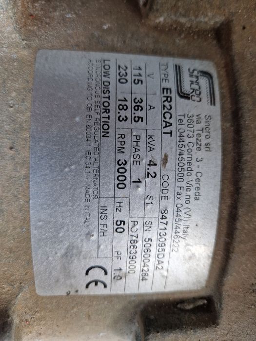 Gerador MG 4200 proficional