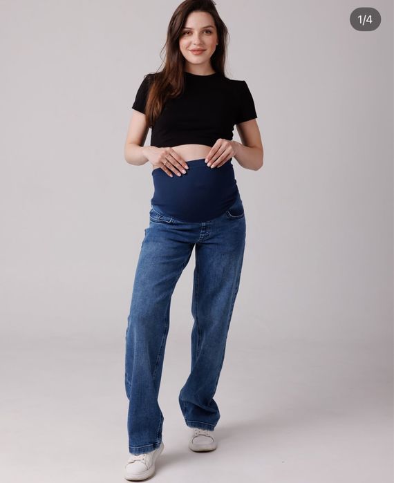 Джинси для вагітних утеплені