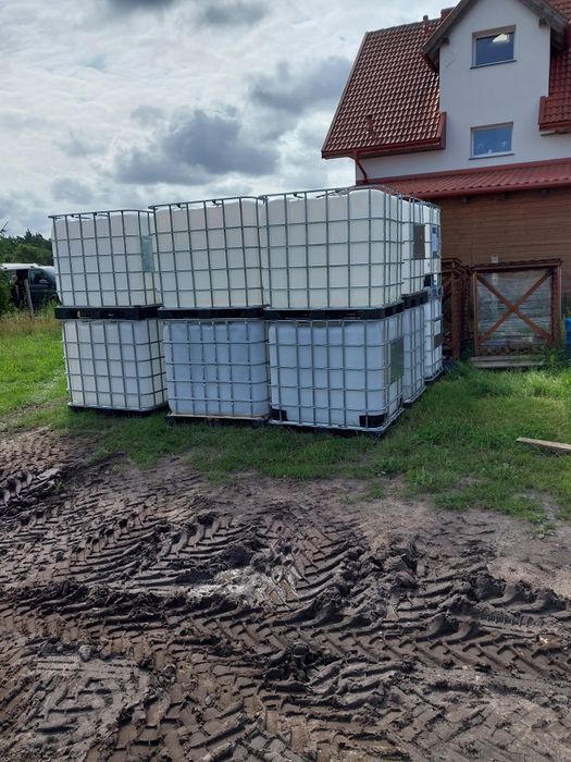 Zbiornik 1000l MAUZER, czyste