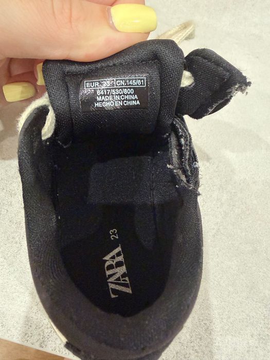 Дитячі кросівки ZARA 23 розмір