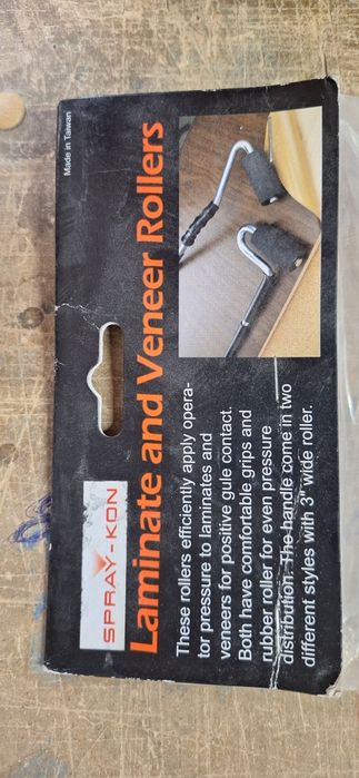 Wałek gumowy do forniru i laminatu