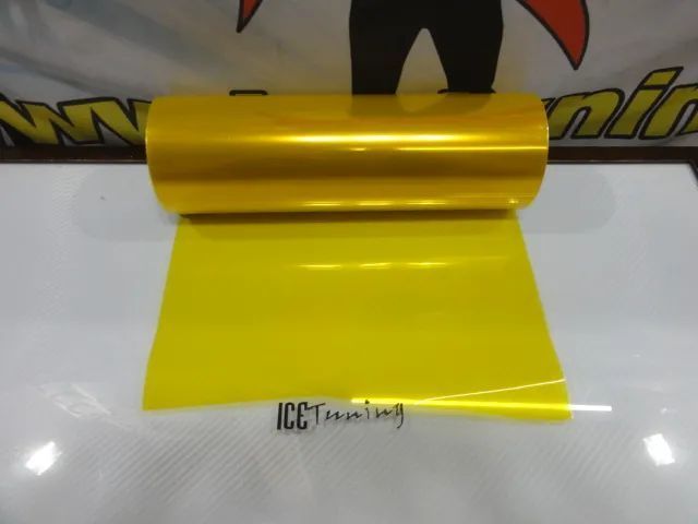 Pelicula de proteção para faróis / farolins / piscas de cor Amarelo lima, Amarelo light, Amarelo, Amarelo dark 0.30m X 1m OU 10m X 0.30m