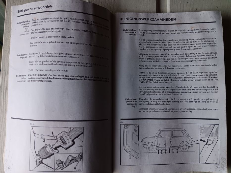 Instrukcja obsługi austin rover mini 1000