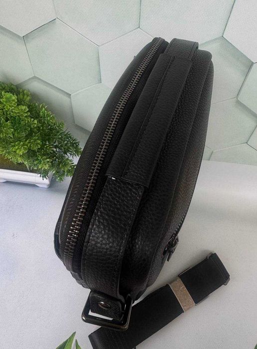 чоловіча шкіряна сумка з ручкою кожаная сумочка мужская