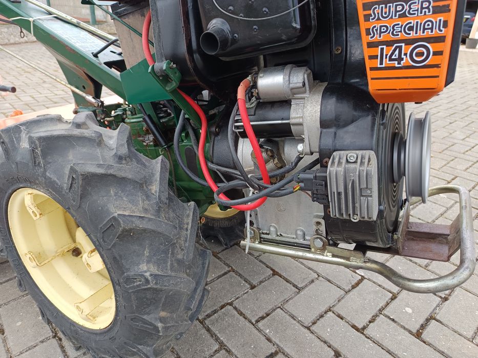 Motocultivador goldoni 14cv arranque elétrico