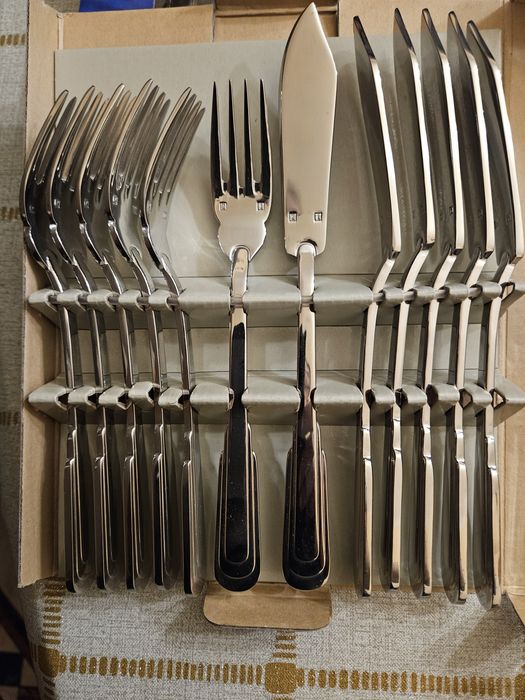 Nowy zestaw sztućców do ryb firmy Zepter- 6 os.