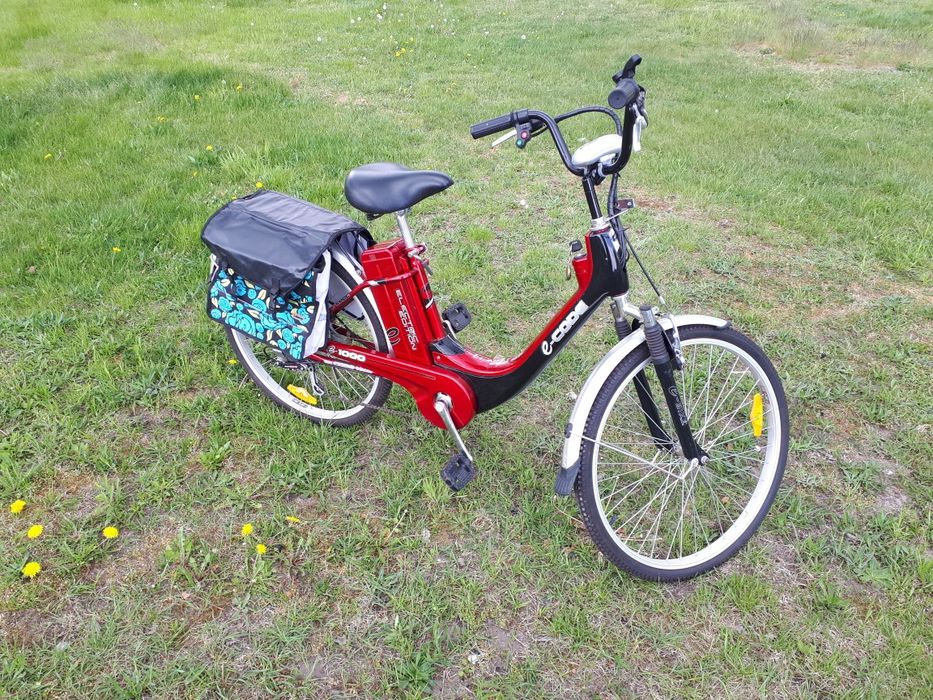 Rower elektryczny damski e-code