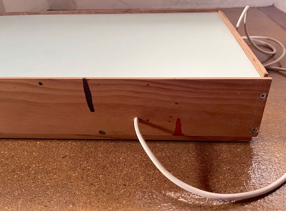 Caixa de luz para crianças, trabalho em vidro ou ATL