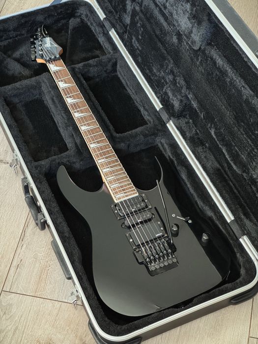 Ibanez RG370DX BK - gitara elektryczna + Merlin Hellfire + CASE