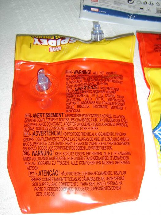 Rękawki do pływania dla chłopca od  2-ch do 6ciu lat, nowe -tanio!