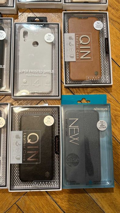 Etui Nillkin 20 modeli zestaw IPHONE, XIAOMI, REDMI, GALAXY NOTE, ASUS