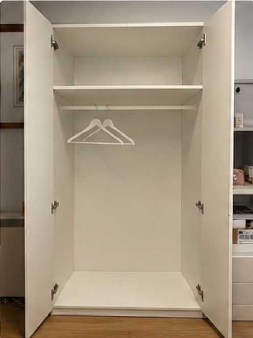 Armário IKEA PLATSA – Branco com 2 portas – NOVO