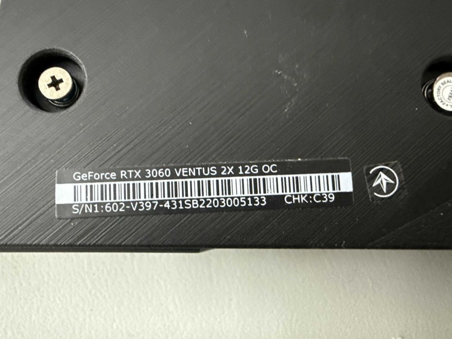 MSI GeForce RTX 3060 Ventus 2X 12G OC