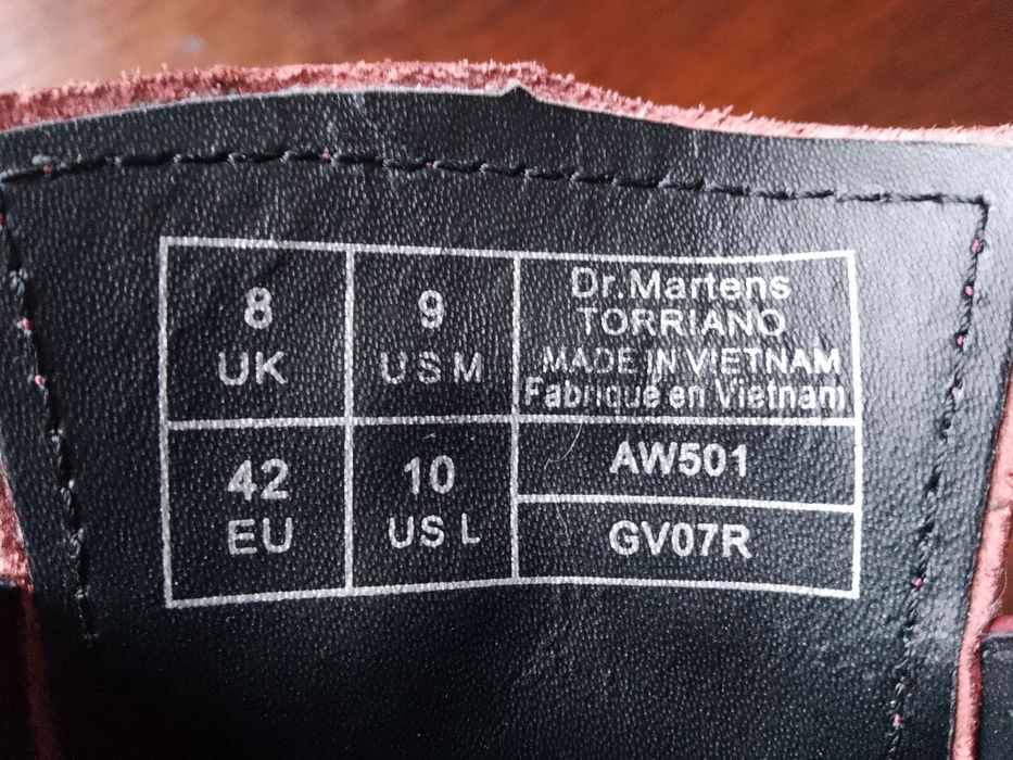 Buty Dr. Martens Wedge Torriano Martensy 8/42