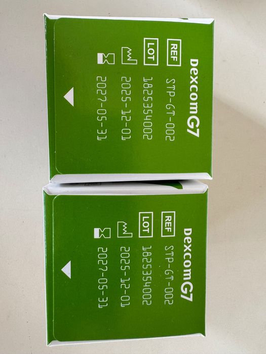 DexCom G-7 NOWE 2 szt. Gazik gratis. Data ważności 2027-05