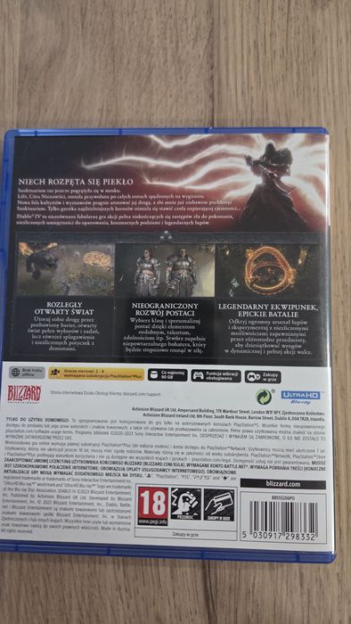 Ps5 gra diablo 4